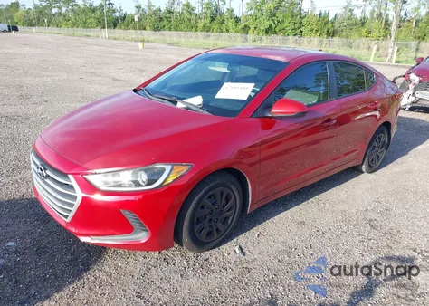 2017 Hyundai Elantra Se from USA, damaged, VIN 5NPD74LF4HH092409